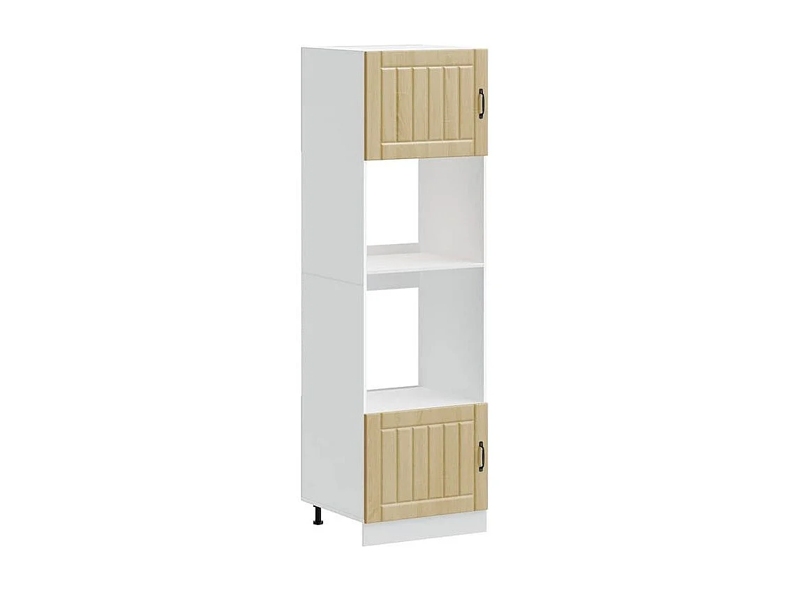 Armoire de four 2 pc Kalmar chêne sonoma bois d'ingénierie