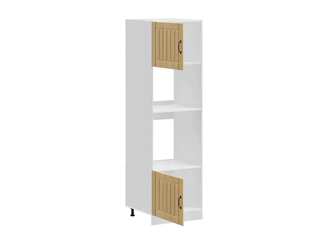 Armoire de four 2 pc Kalmar chêne sonoma bois d'ingénierie