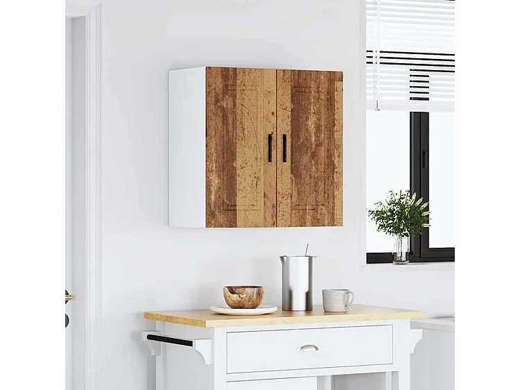 Armoire murale de cuisine Porto vieux bois bois d'ingénierie