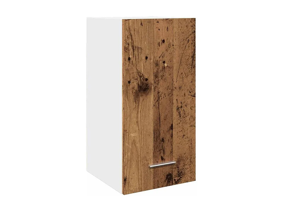 Armoire suspendue vieux bois 30x31x60 bois d'ingénierie