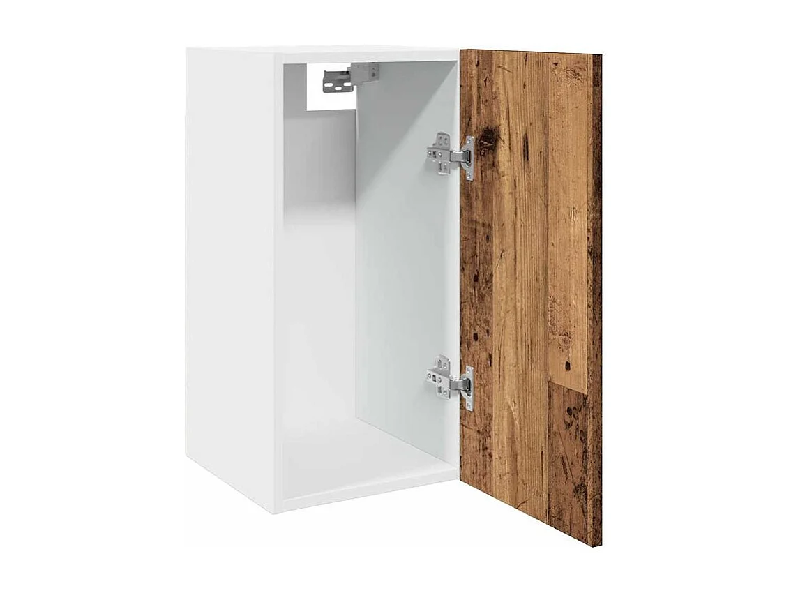Armoire suspendue vieux bois 30x31x60 bois d'ingénierie