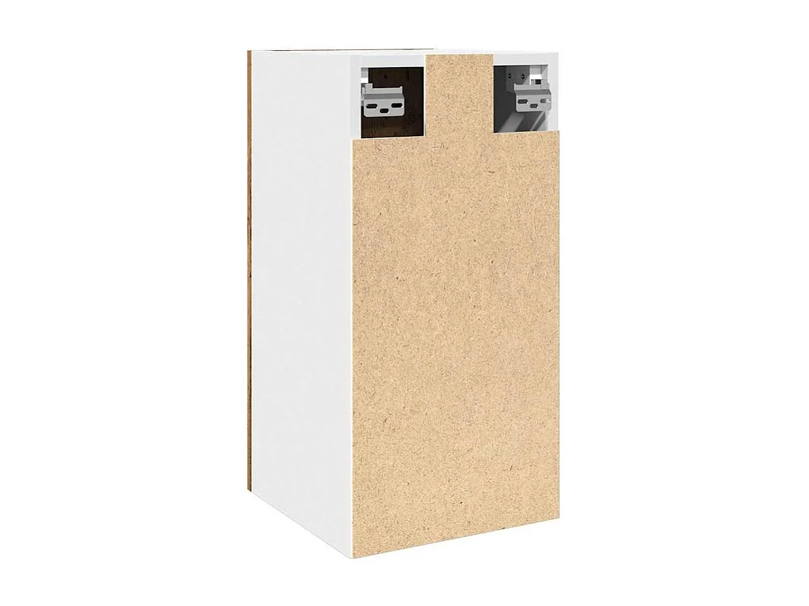 Armoire suspendue vieux bois 30x31x60 bois d'ingénierie