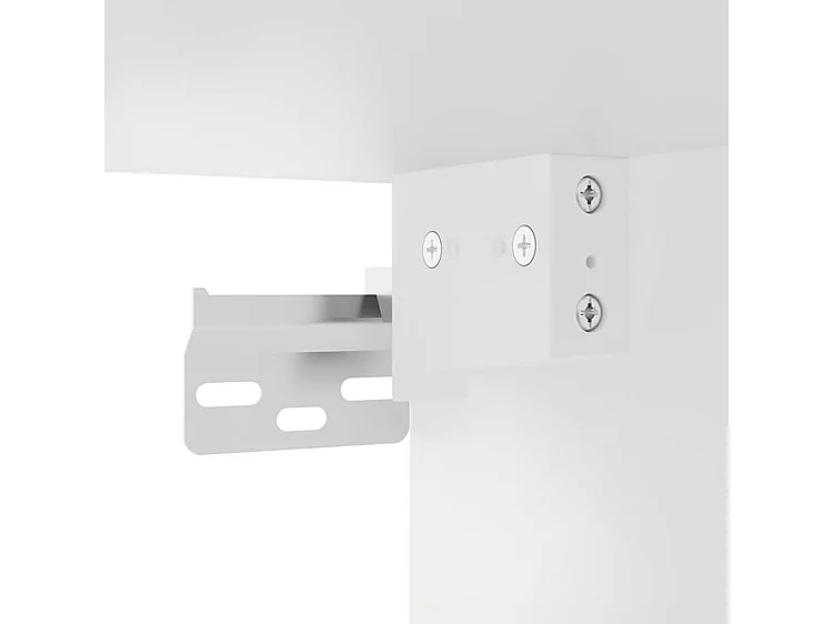 Armoire en verre suspendue vieux bois 40x31x60