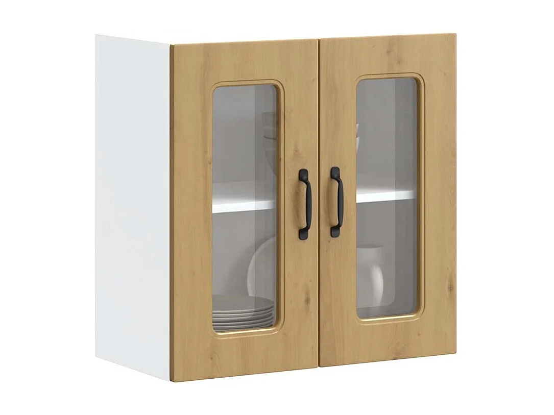 Armoire murale de cuisine avec porte en verre Kalmar