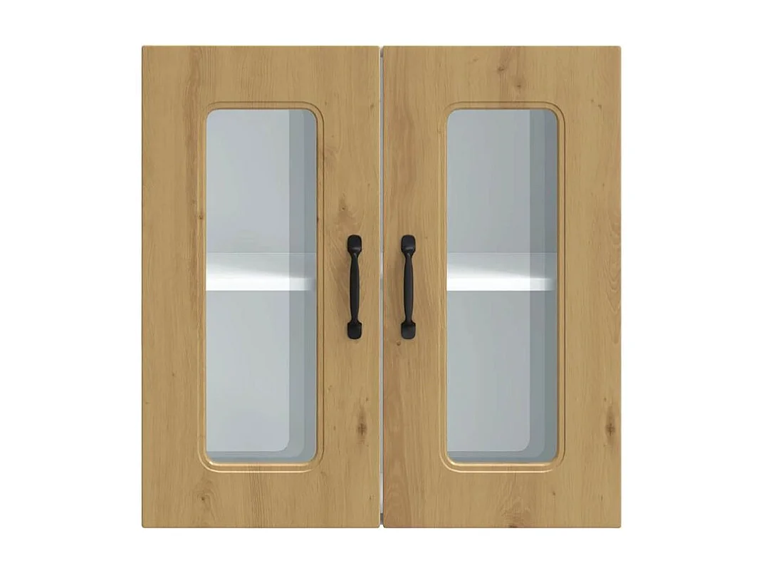 Armoire murale de cuisine avec porte en verre Kalmar