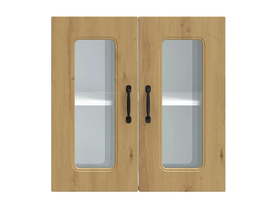 Armoire murale de cuisine avec porte en verre Kalmar