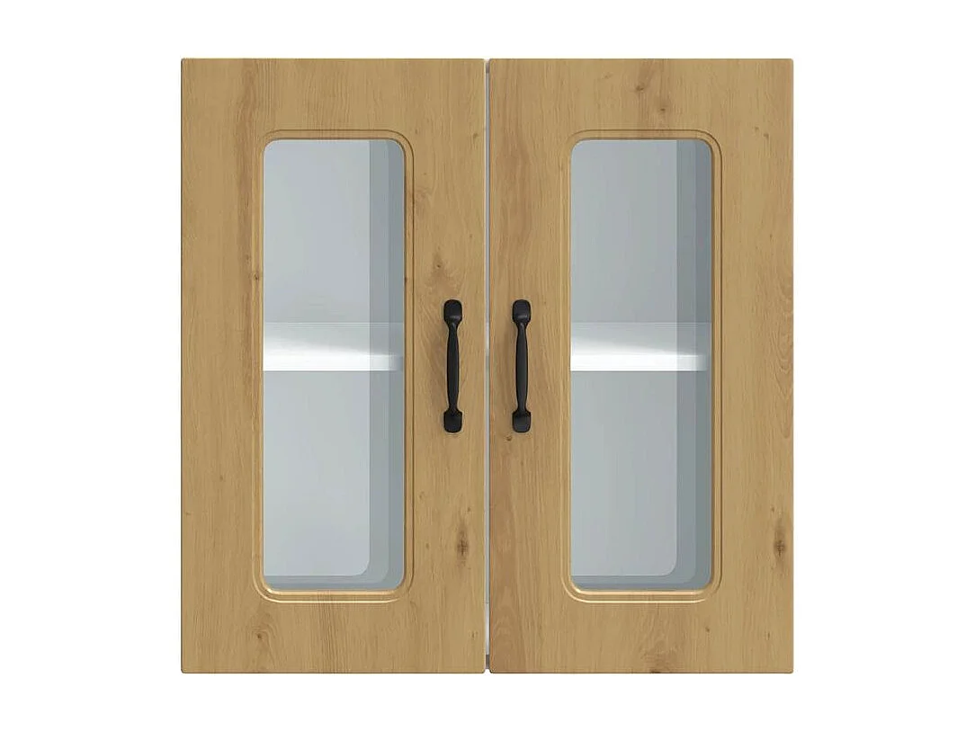 Armoire murale de cuisine avec porte en verre Kalmar