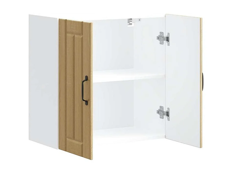 Armoire murale de cuisine Lucca chêne sonoma bois ingénierie