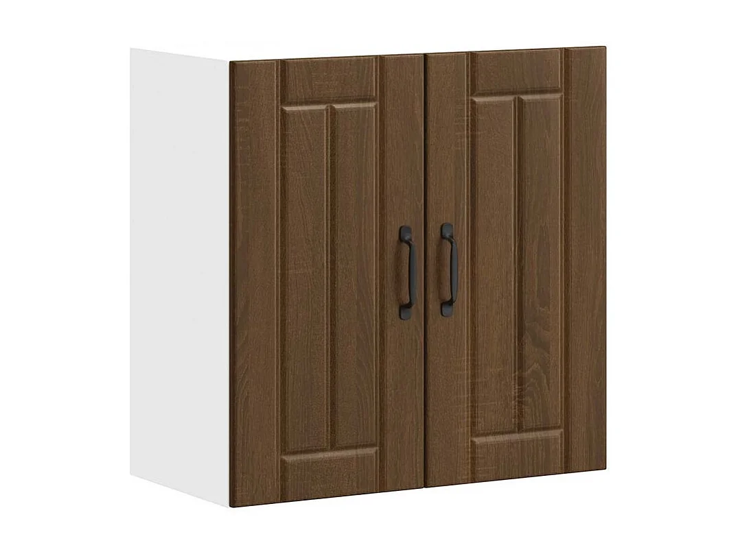 Armoire murale de cuisine Lucca chêne marron bois ingénierie