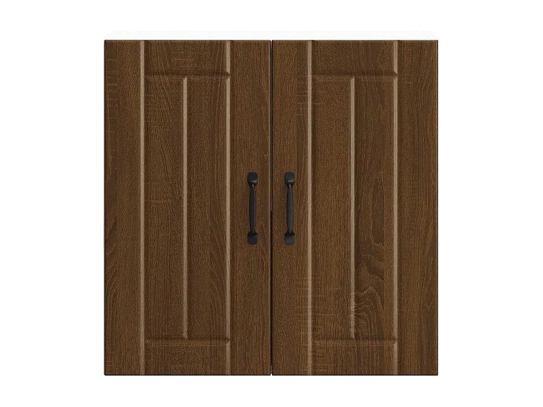Armoire murale de cuisine Lucca chêne marron bois ingénierie