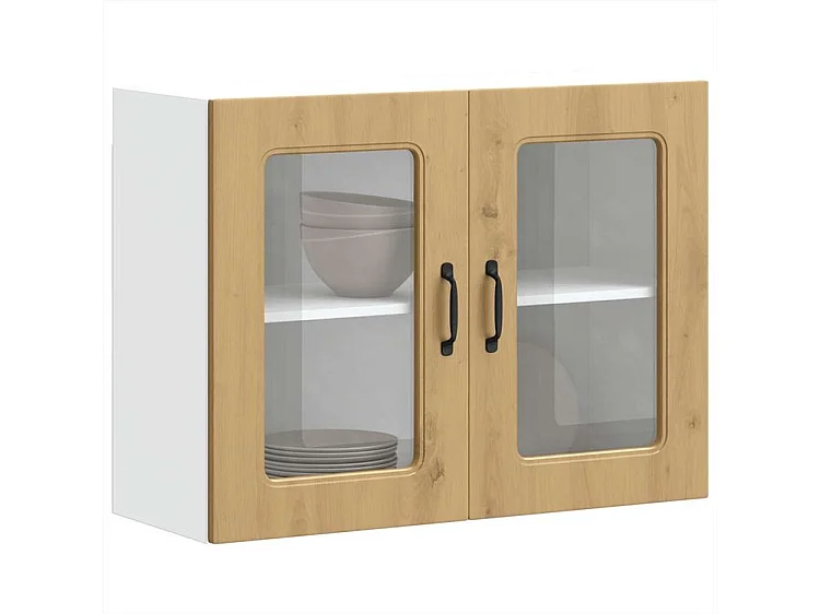 Armoire murale de cuisine avec porte en verre Kalmar