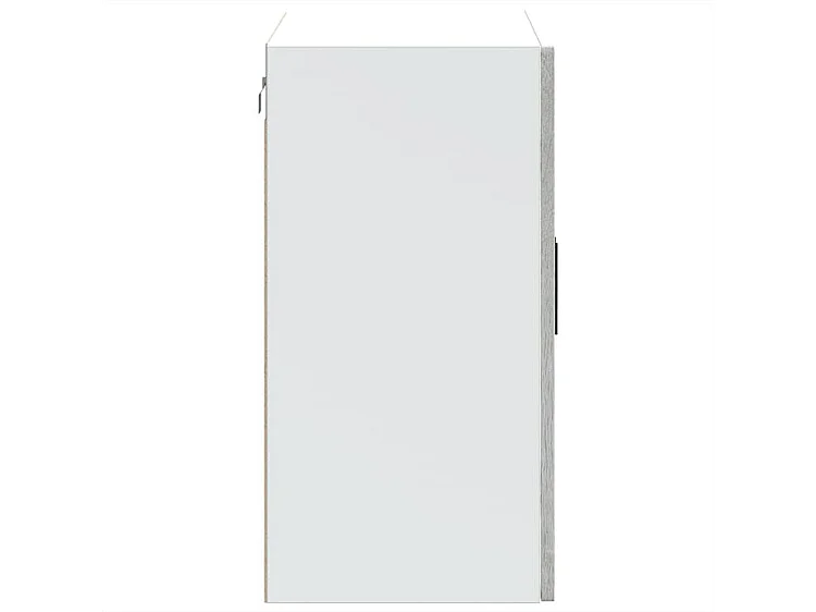 Armoire murale de cuisine avec porte en verre Porto sonoma gris