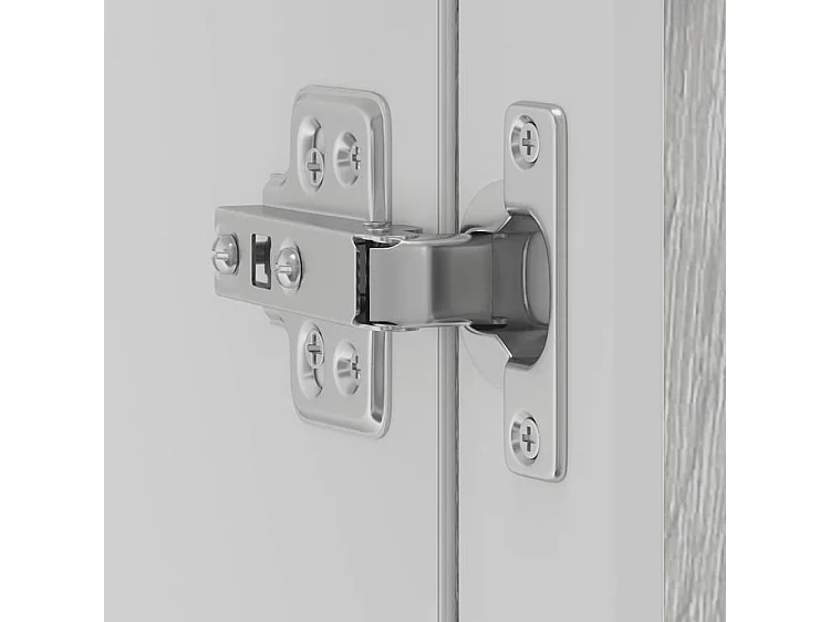 Armoire murale de cuisine avec porte en verre Porto sonoma gris