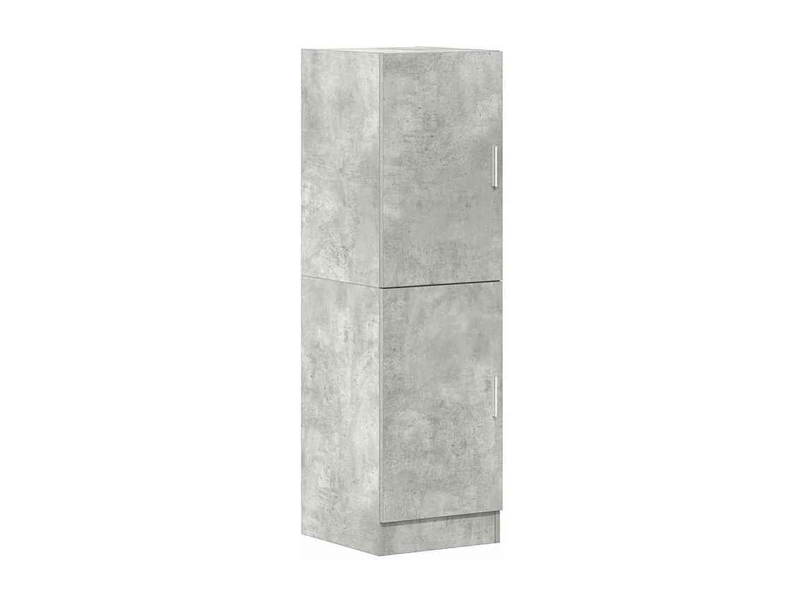 Armoire de cuisine gris béton 38x41,5x131,5 bois ingénierie