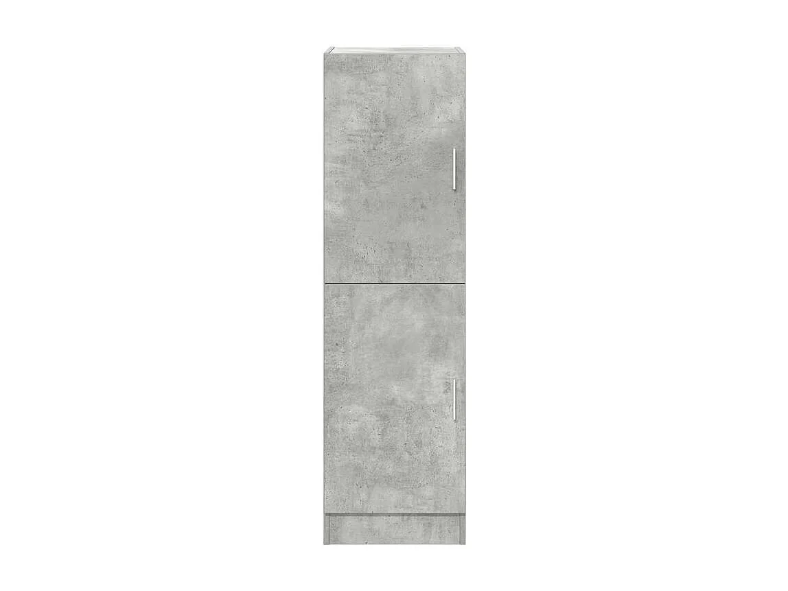 Armoire de cuisine gris béton 38x41,5x131,5 bois ingénierie