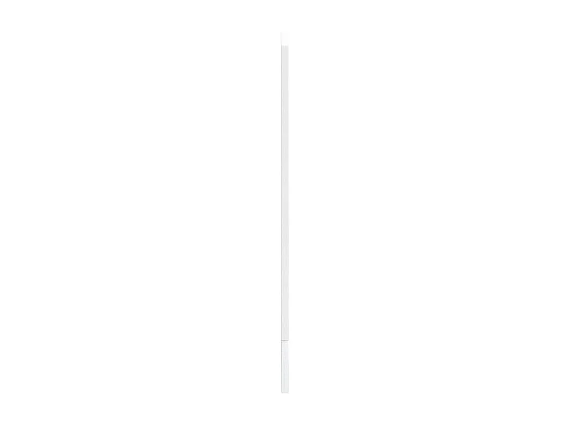 Panneau de lave-vaisselle Porto blanc brillant 60x1,5x67