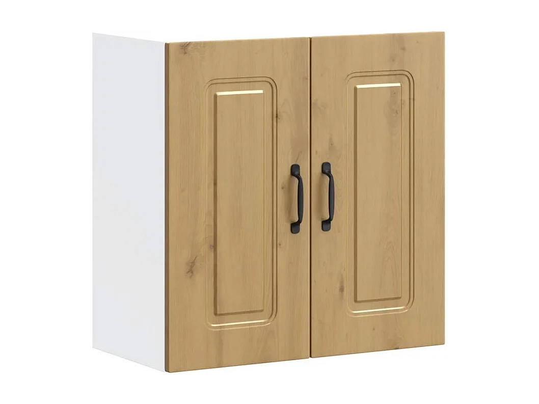 Armoire murale cuisine Kalmar chêne artisanal bois d'ingénierie