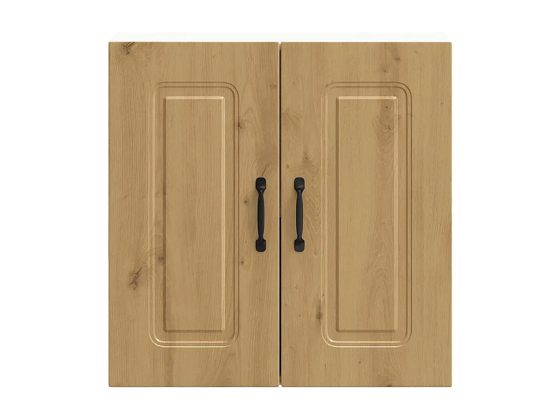 Armoire murale cuisine Kalmar chêne artisanal bois d'ingénierie