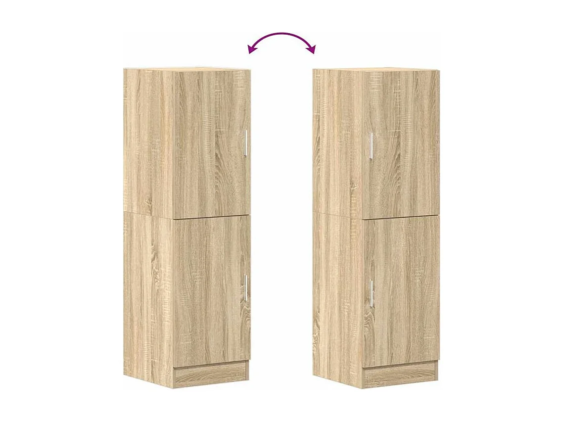 Armoire de cuisine chêne sonoma 38x41,5x131,5 bois ingénierie