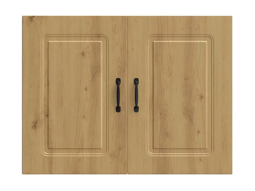 Armoire murale cuisine Kalmar chêne artisanal bois d'ingénierie