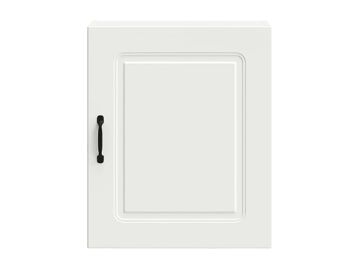 Armoire murale de cuisine Kalmar blanc bois d'ingénierie