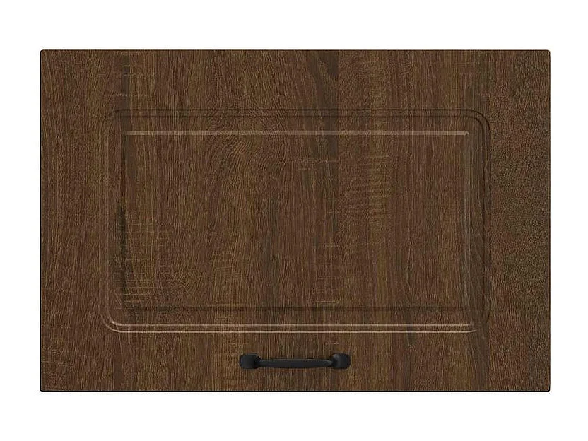 Armoire murale de cuisine Kalmar chêne marron bois d'ingénierie