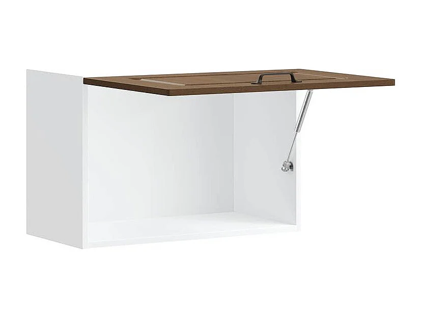 Armoire murale de cuisine Kalmar chêne marron bois d'ingénierie