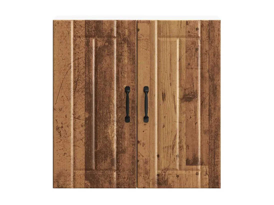 Armoire murale de cuisine Lucca vieux bois bois ingénierie