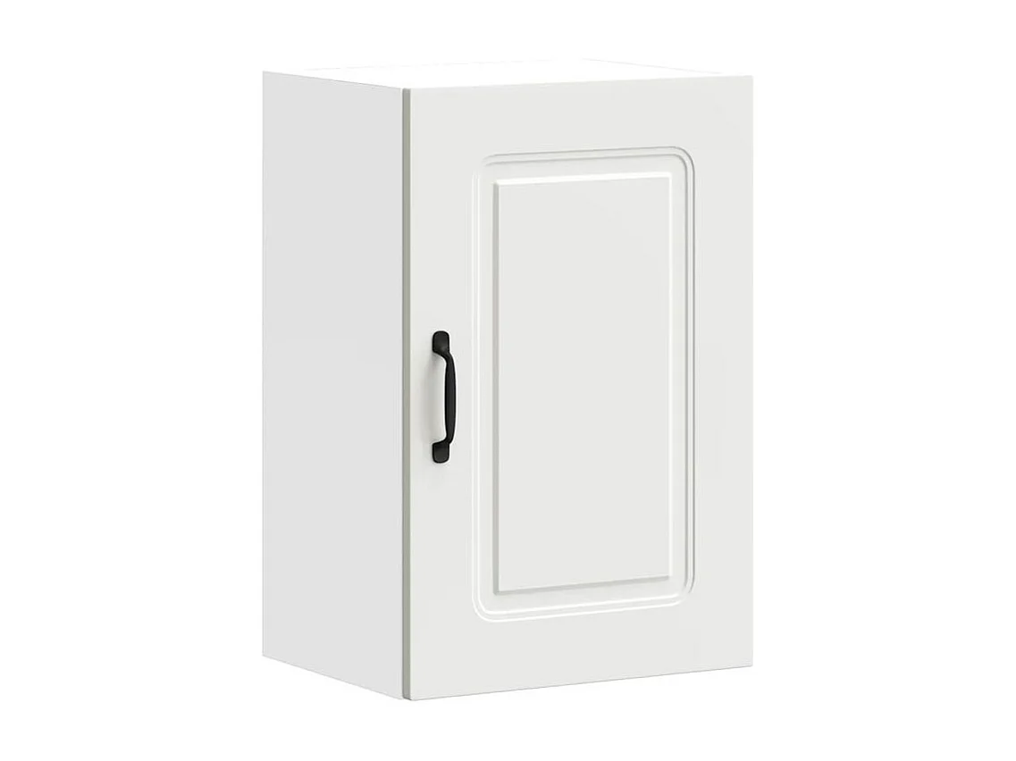 Armoire murale de cuisine Kalmar blanc bois d'ingénierie