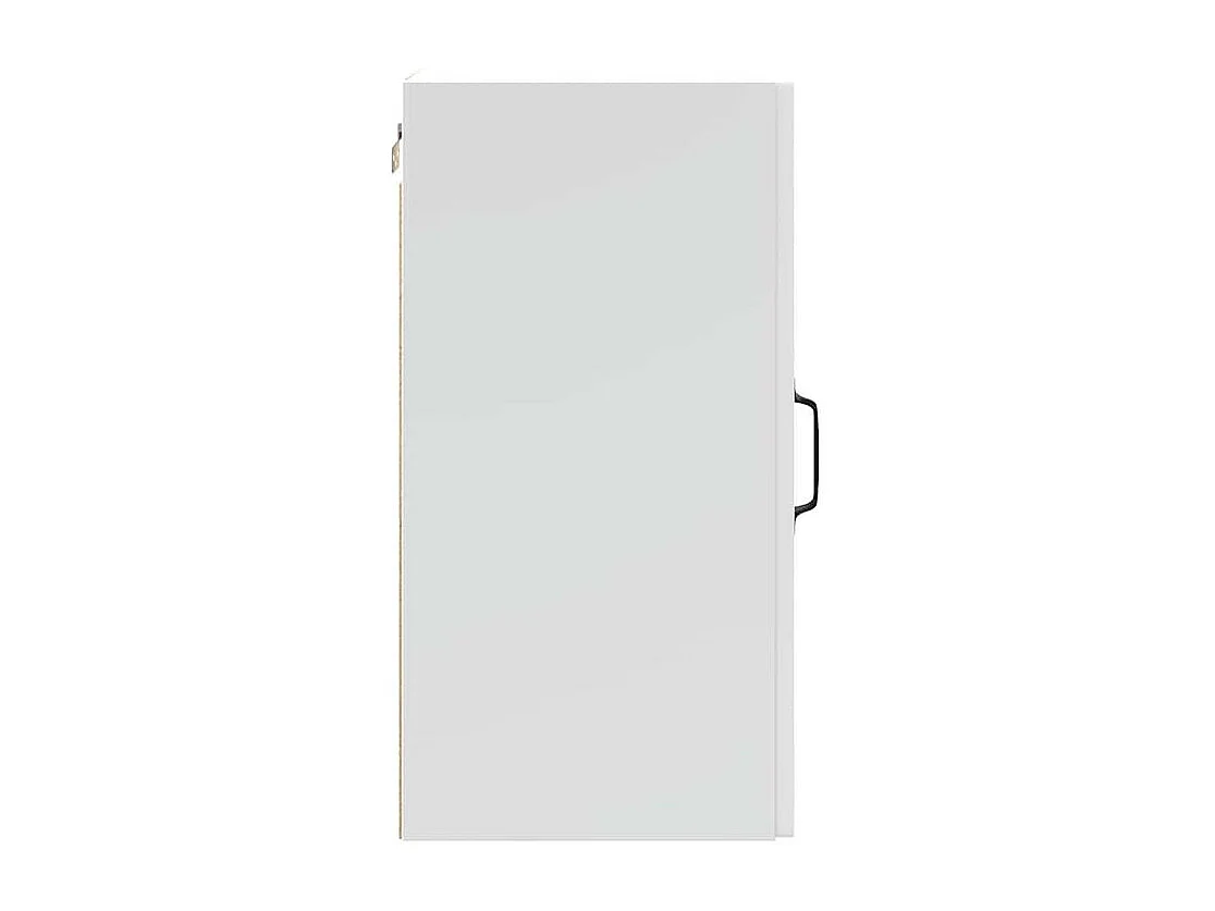 Armoire murale de cuisine Kalmar blanc bois d'ingénierie