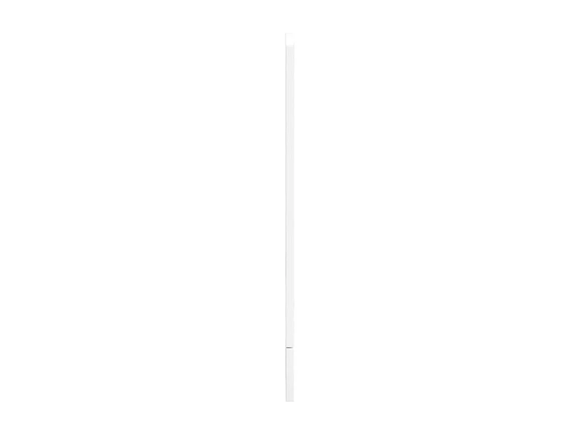 Panneau de lave-vaisselle Porto blanc brillant 45x1,5x67