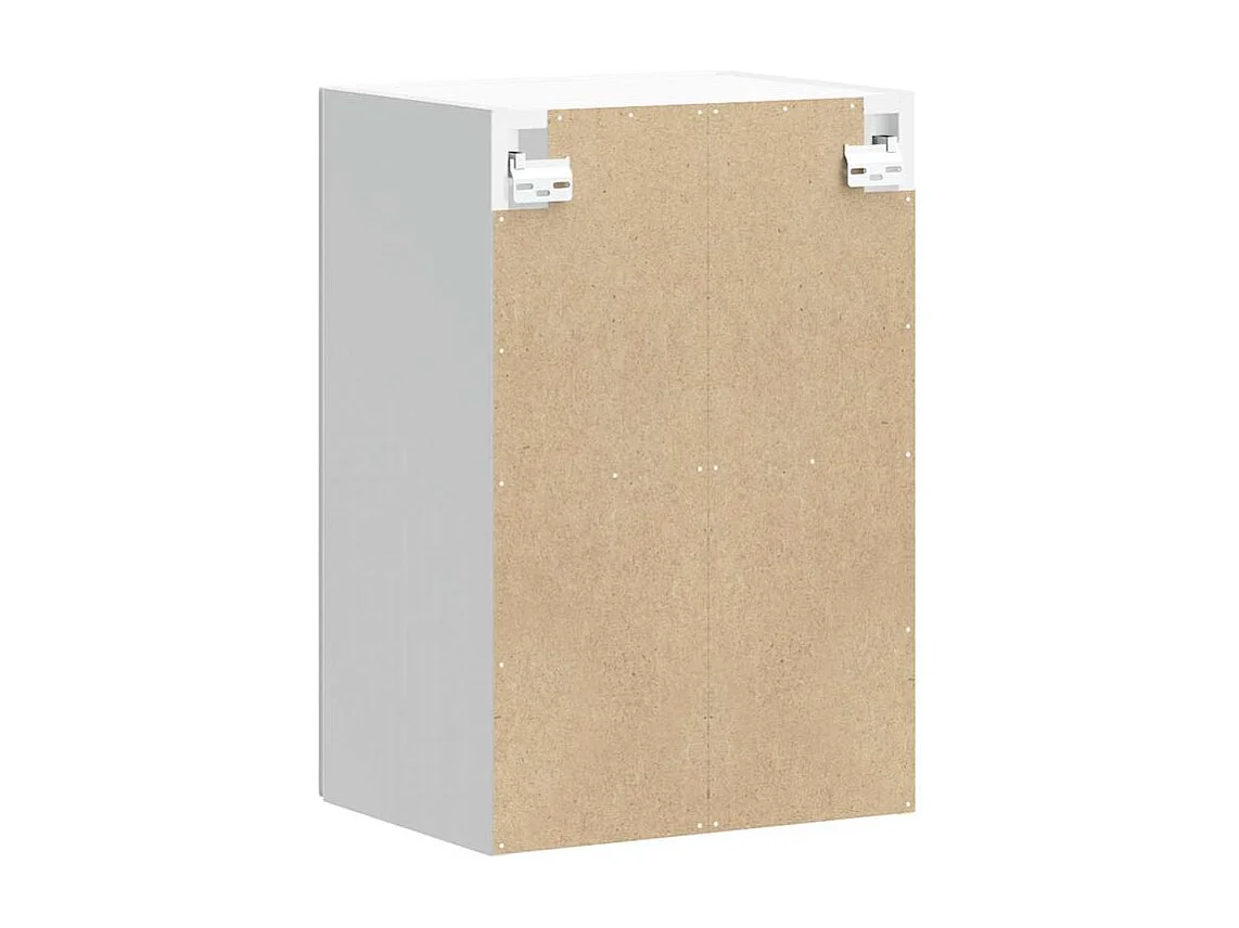 Armoire murale de cuisine avec porte en verre Porto gris béton