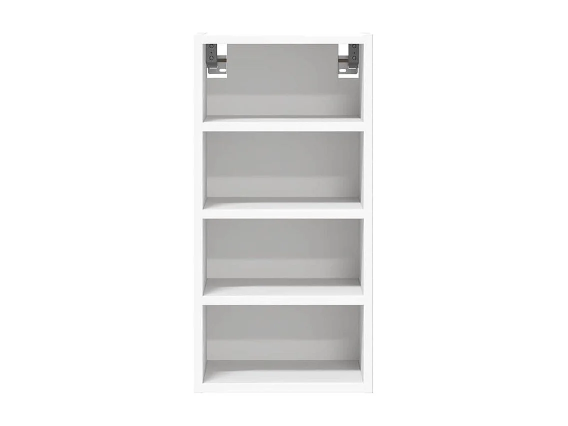 Armoire suspendue blanc 30x29,5x60 bois d'ingénierie