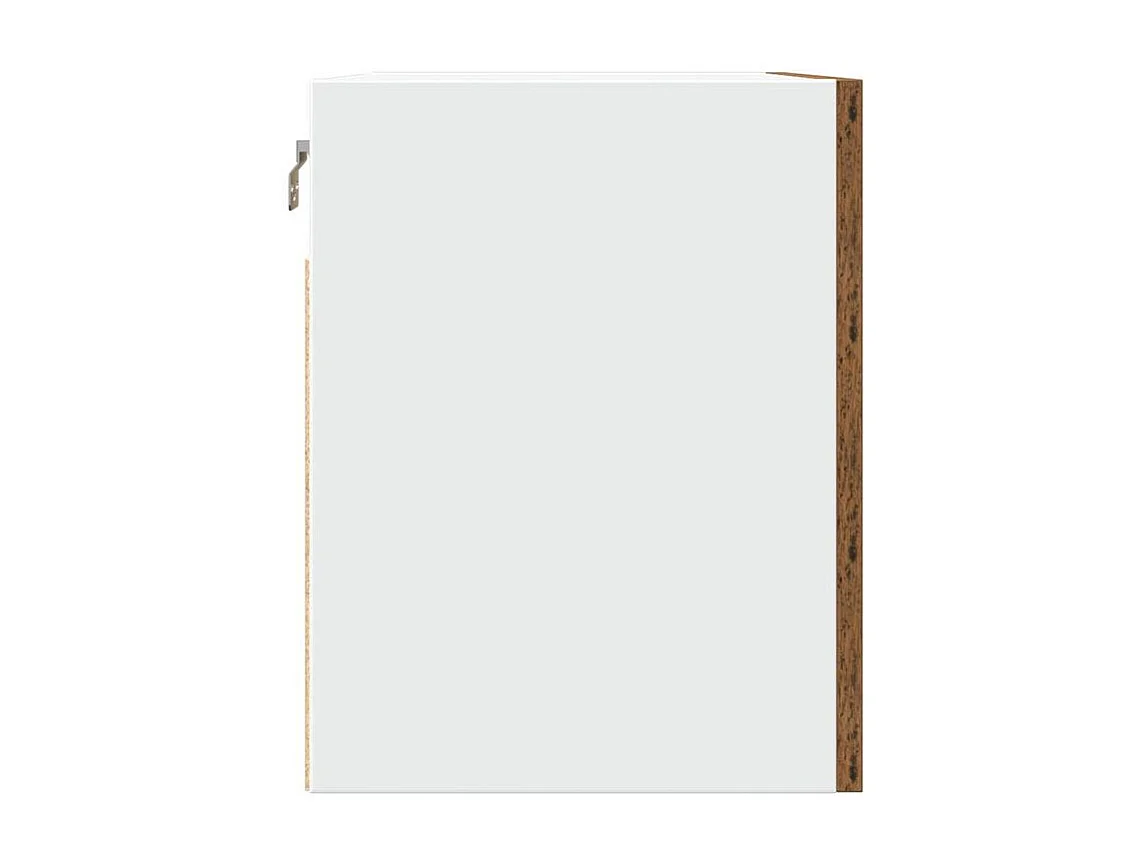 Armoire suspendue vieux bois 60x31x40 bois d'ingénierie