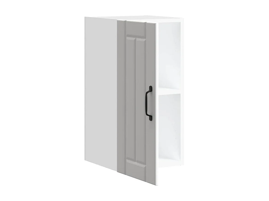 Armoire murale de cuisine Lucca blanc bois d'ingénierie