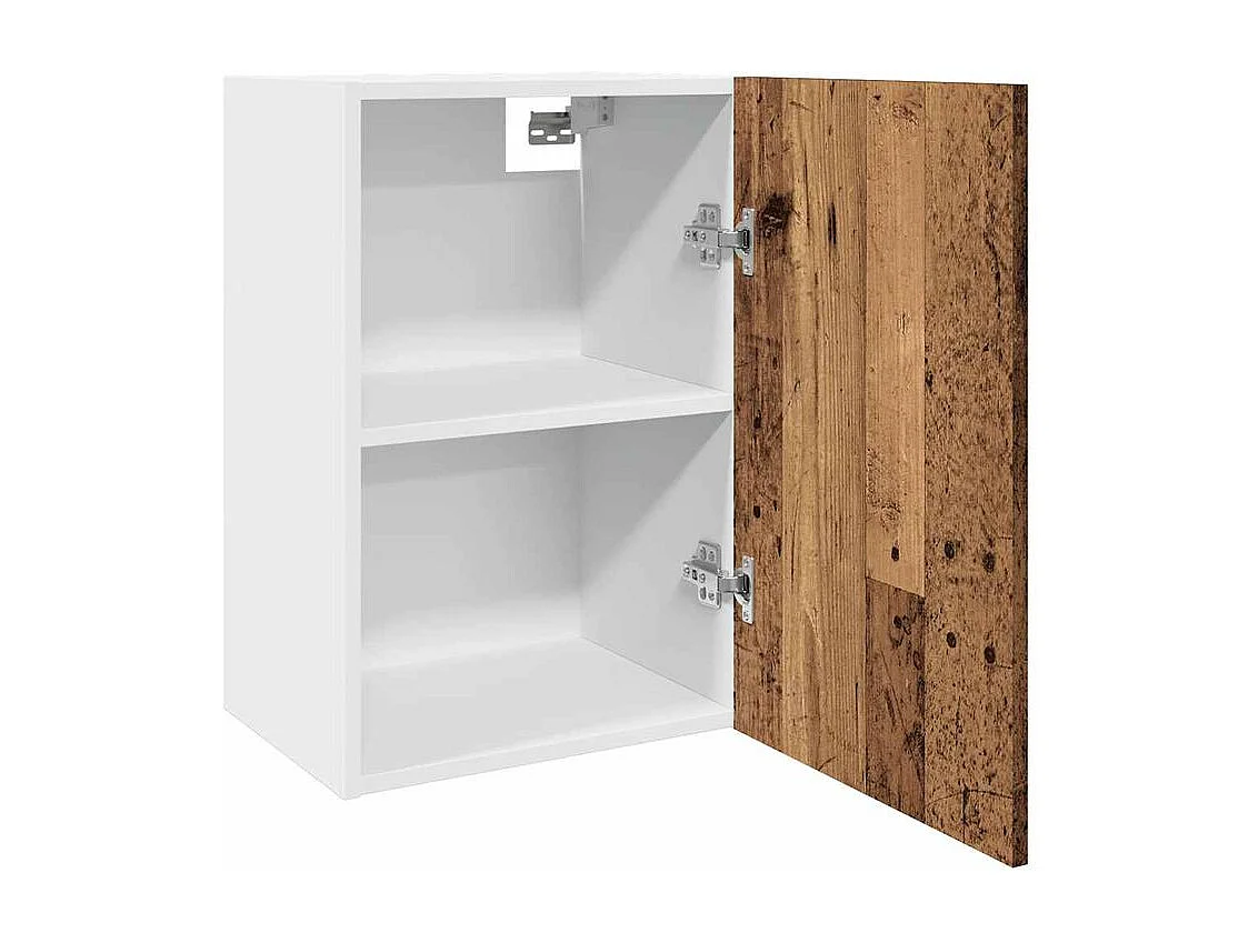 Armoire suspendue vieux bois 40x31x60 bois d'ingénierie