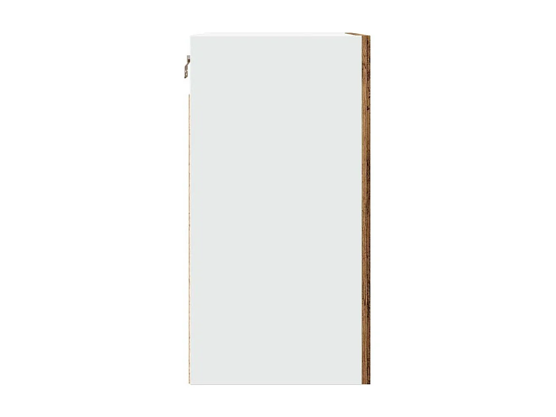 Armoire suspendue vieux bois 40x31x60 bois d'ingénierie