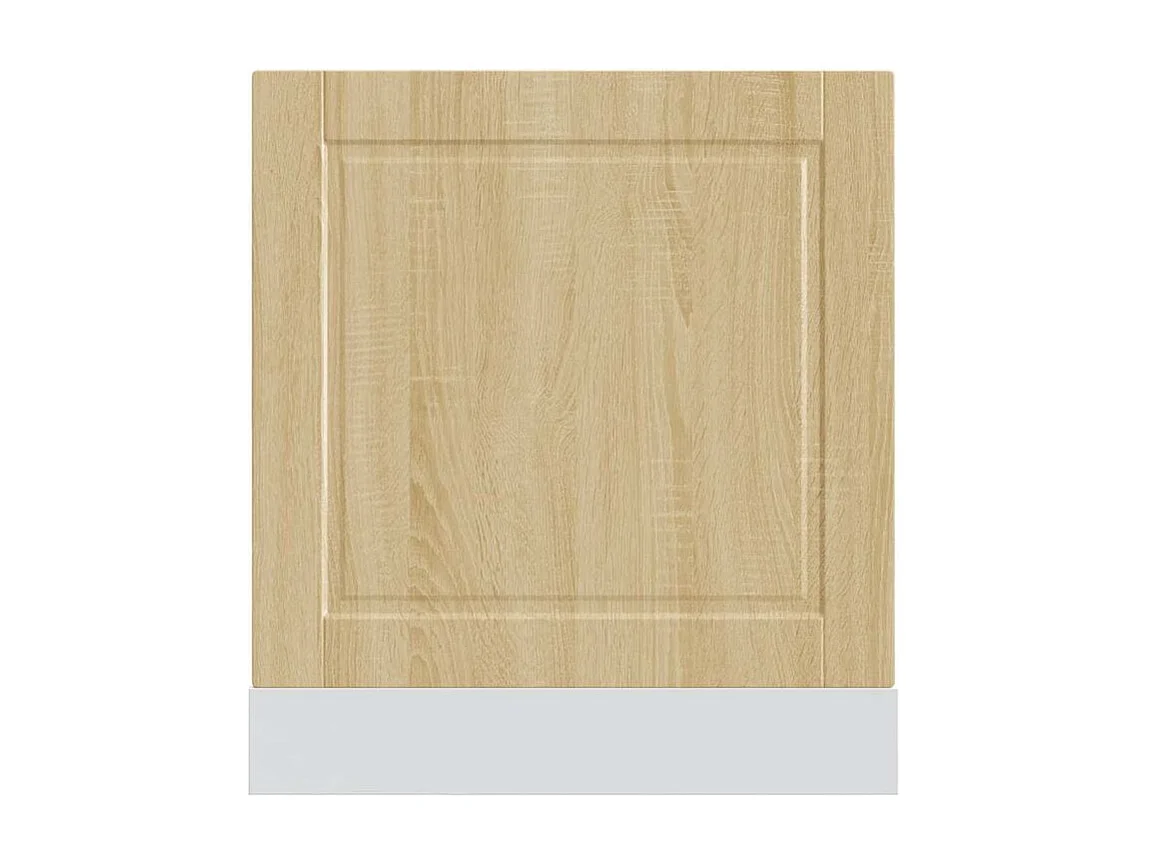Panneau de lave-vaisselle Porto chêne sonoma 60x1,5x67
