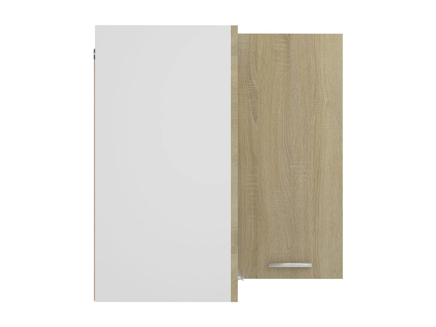 Armoire d'angle suspendue Chêne sonoma 57x57x60