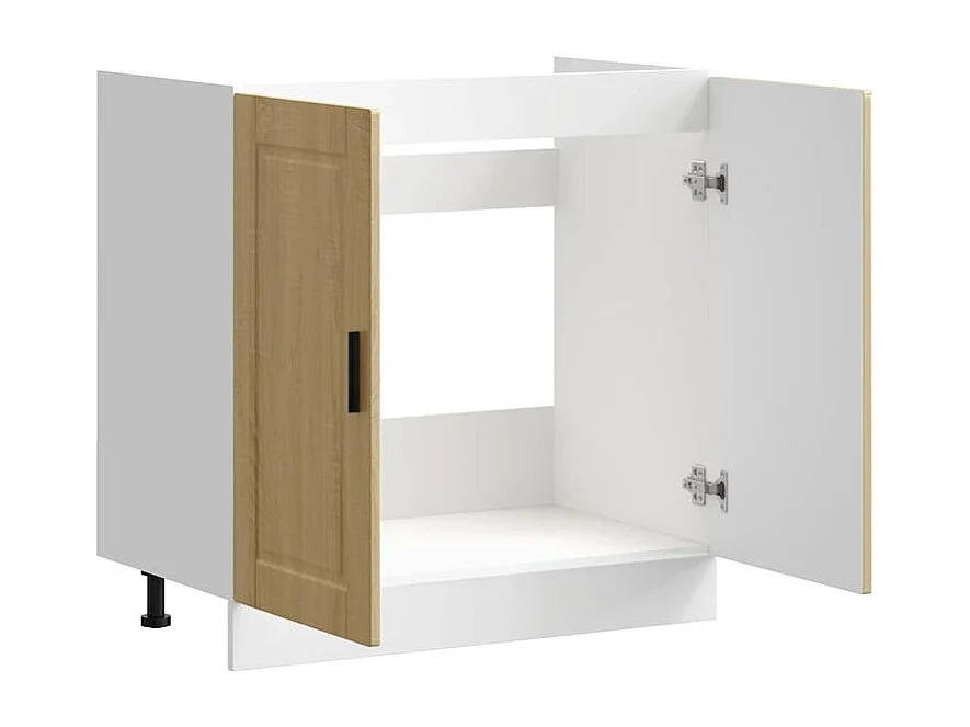 Meuble bas pour évier Porto chêne sonoma bois ingénierie