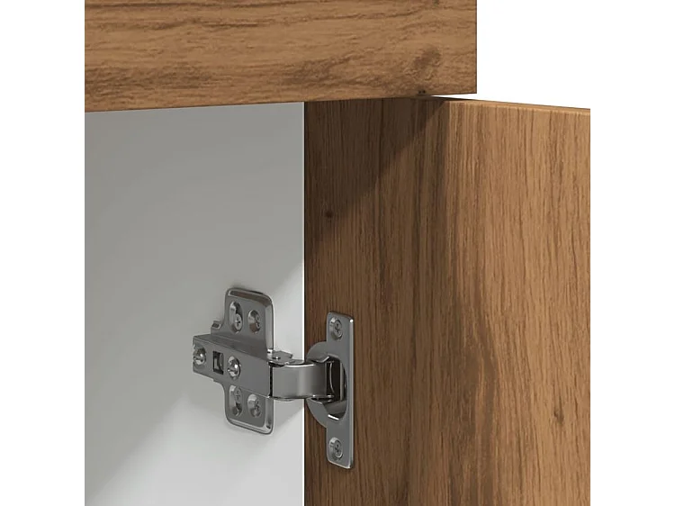 Armoire de plancher à tiroir chêne artisanal 60x46x81,5