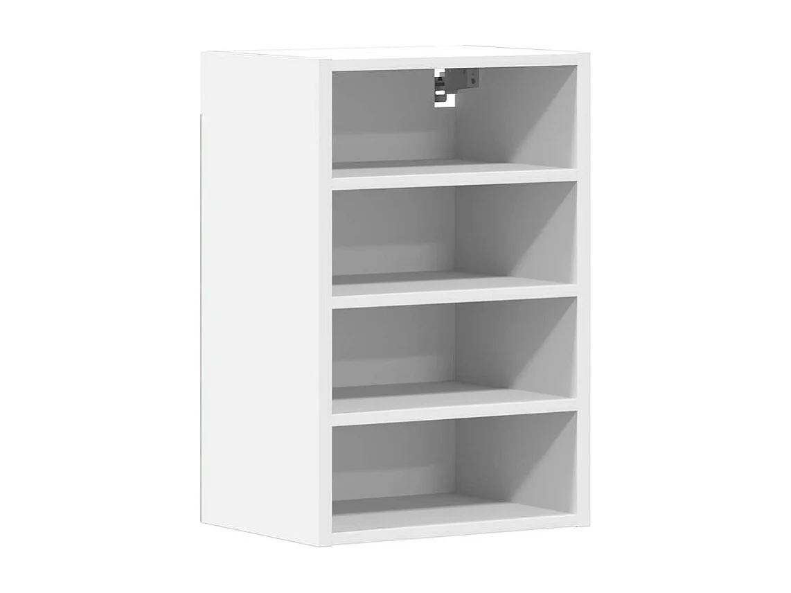 Armoire suspendue blanc 40x29,5x60 bois d'ingénierie
