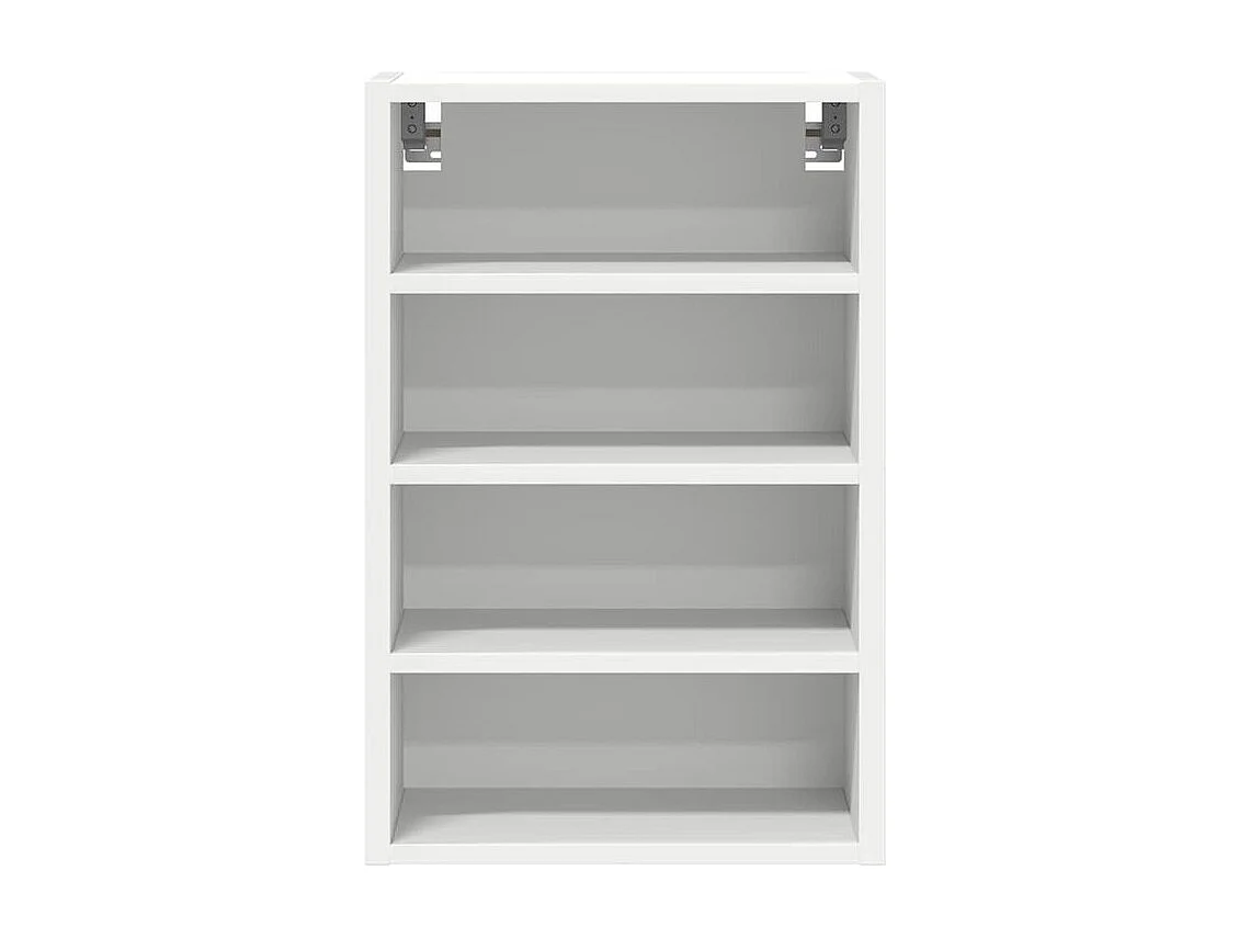 Armoire suspendue blanc 40x29,5x60 bois d'ingénierie