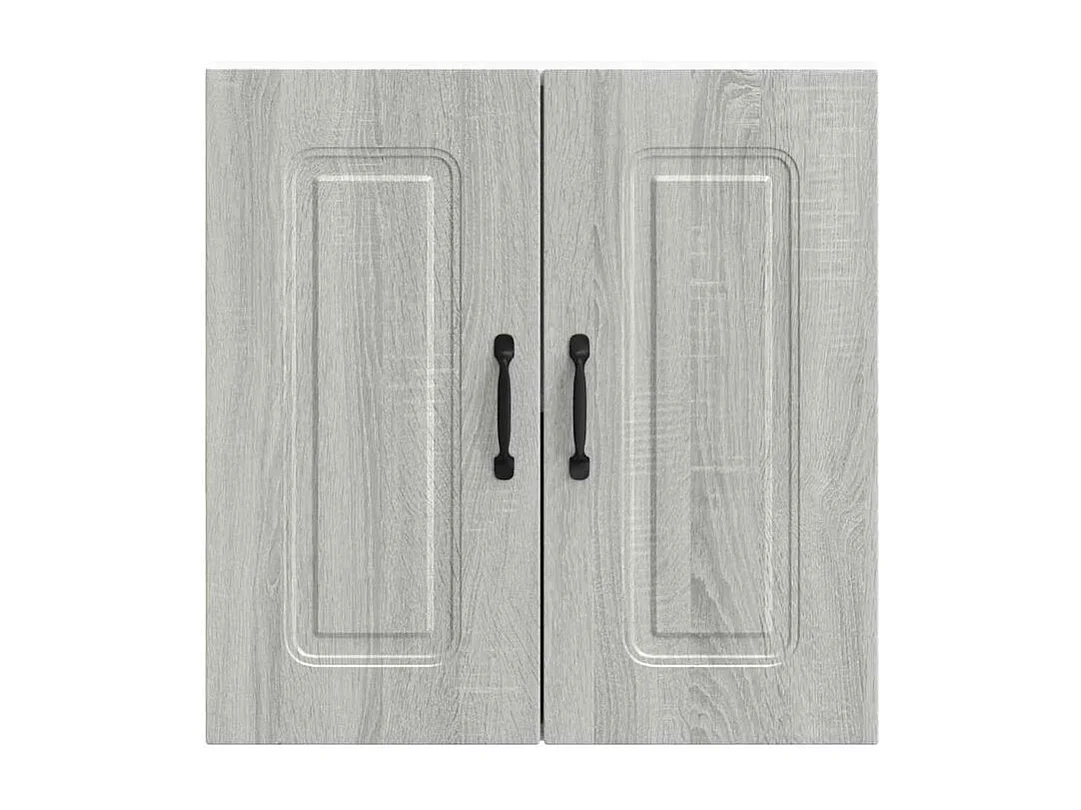 Armoire murale de cuisine Kalmar sonoma gris bois d'ingénierie