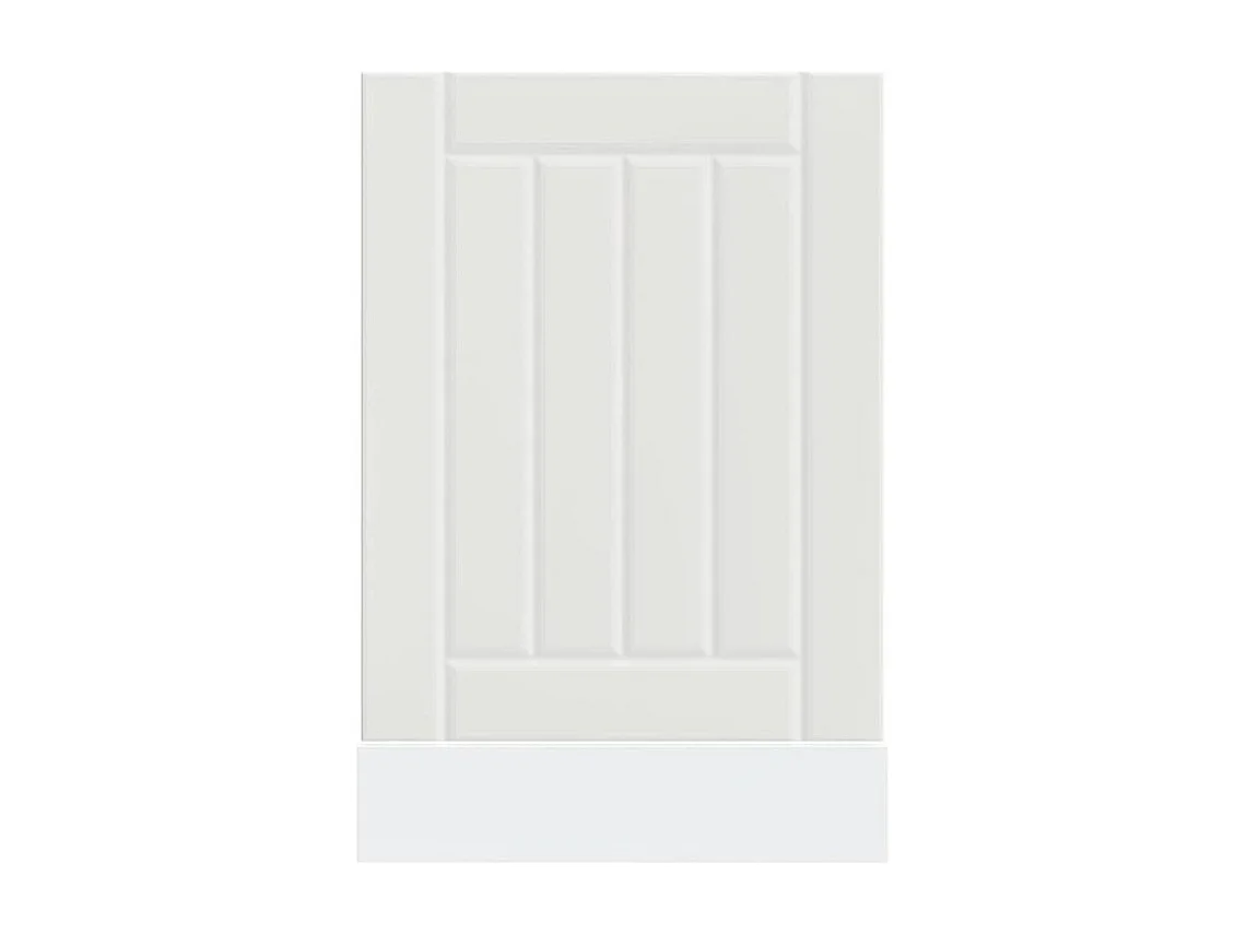Panneau de lave-vaisselle Lucca blanc bois d'ingénierie
