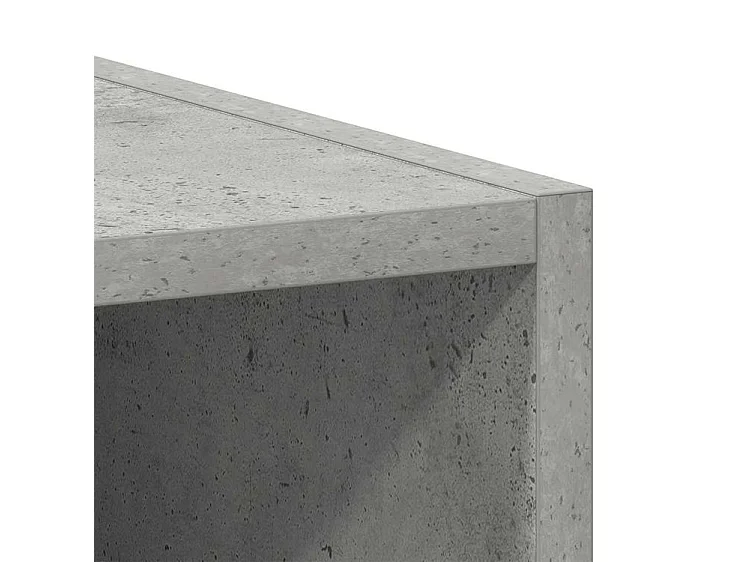 Armoire suspendue gris béton 20x29,5x60 bois d'ingénierie