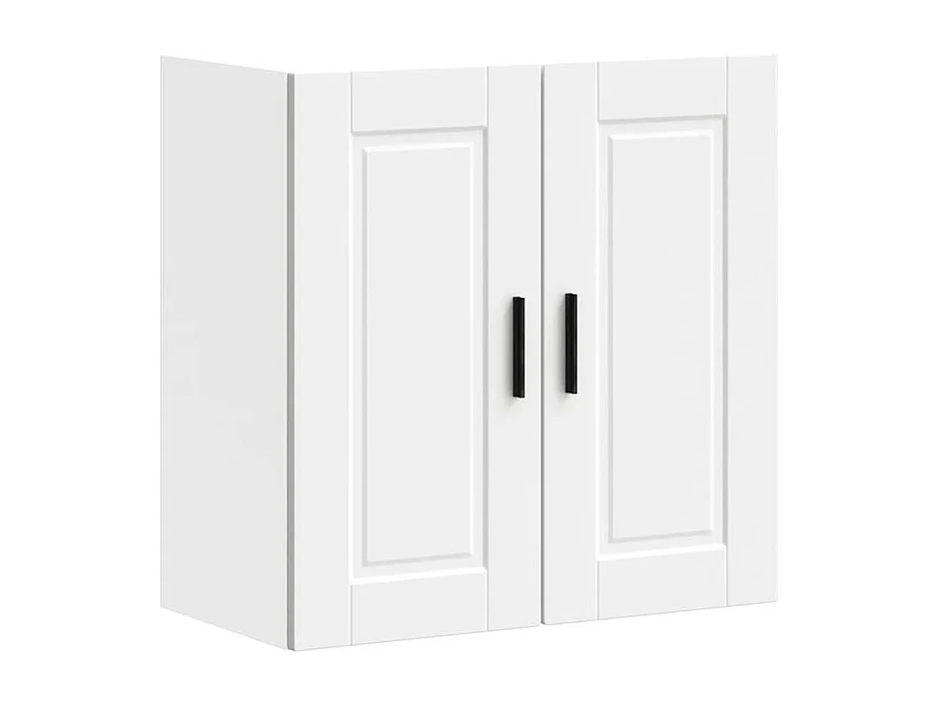 Armoire murale de cuisine Porto blanc bois d'ingénierie