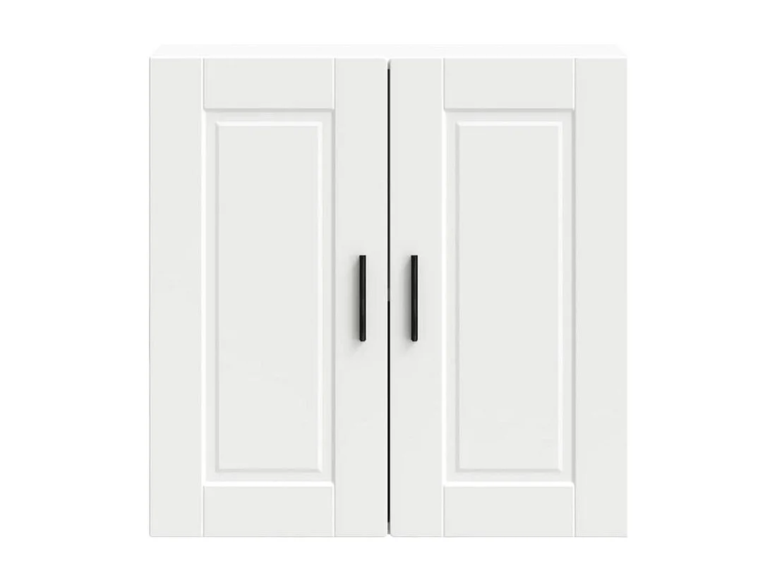 Armoire murale de cuisine Porto blanc bois d'ingénierie