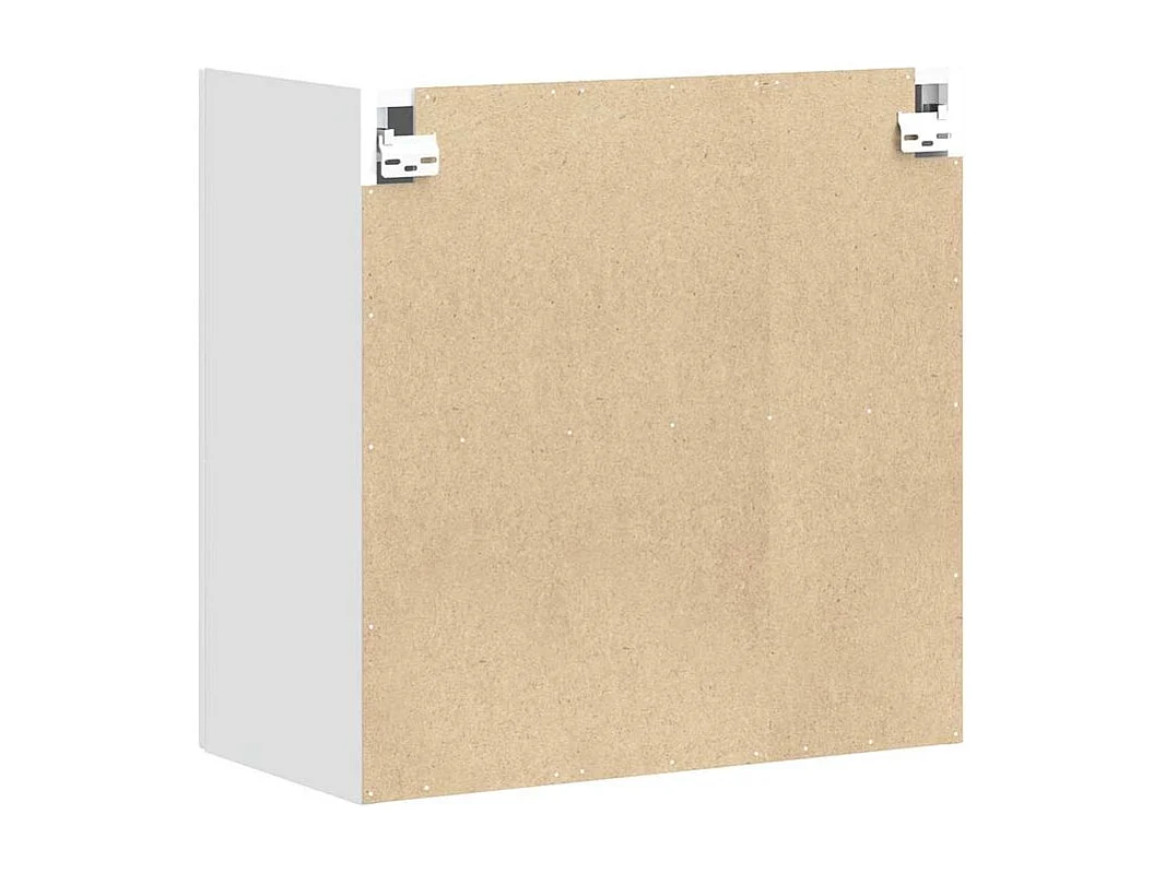 Armoire murale de cuisine Porto blanc bois d'ingénierie