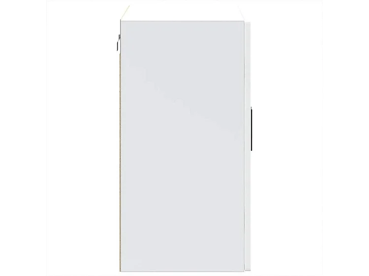 Armoire murale de cuisine avec porte en verre Porto blanc